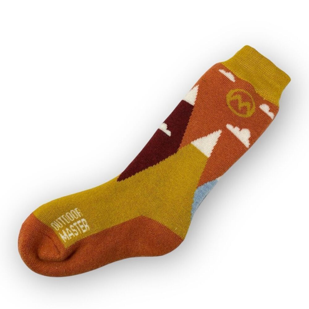 Outdoor Master Ski Snowboard Socks Warm Thermal Over Calf Infant Size XS 7-11.5